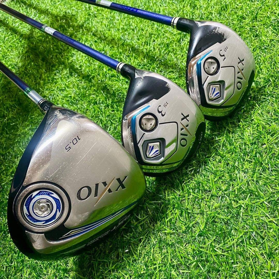 XXIO ゼクシオ 9 8 ゴルフセット 11本 左 レフティ R メンズ