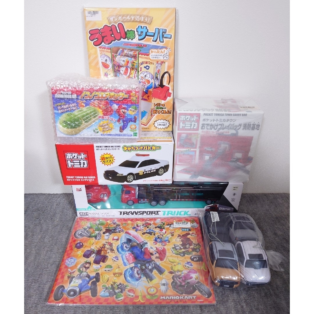 おもちゃまとめ売り トミカ ラジコン パズル エアホッケー マスコット
