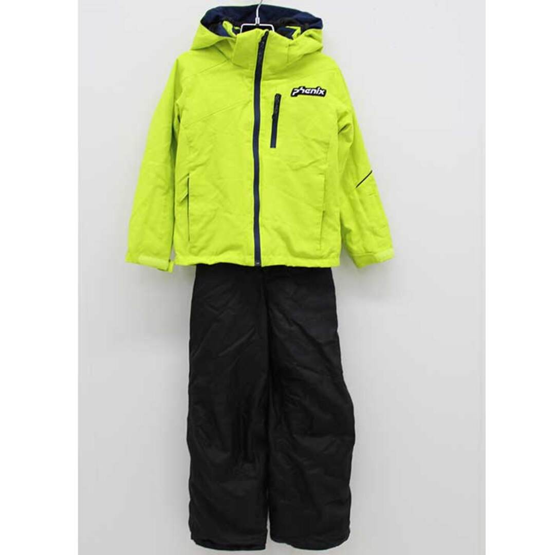 phenix - フェニックス スキーウェア 120cm キッズ 男児 女児 黄緑×黒