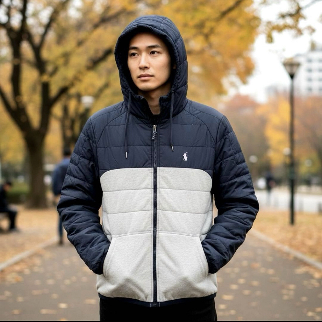 POLO RALPH LAUREN - ポロラルフローレン パデットジャケット M L相当