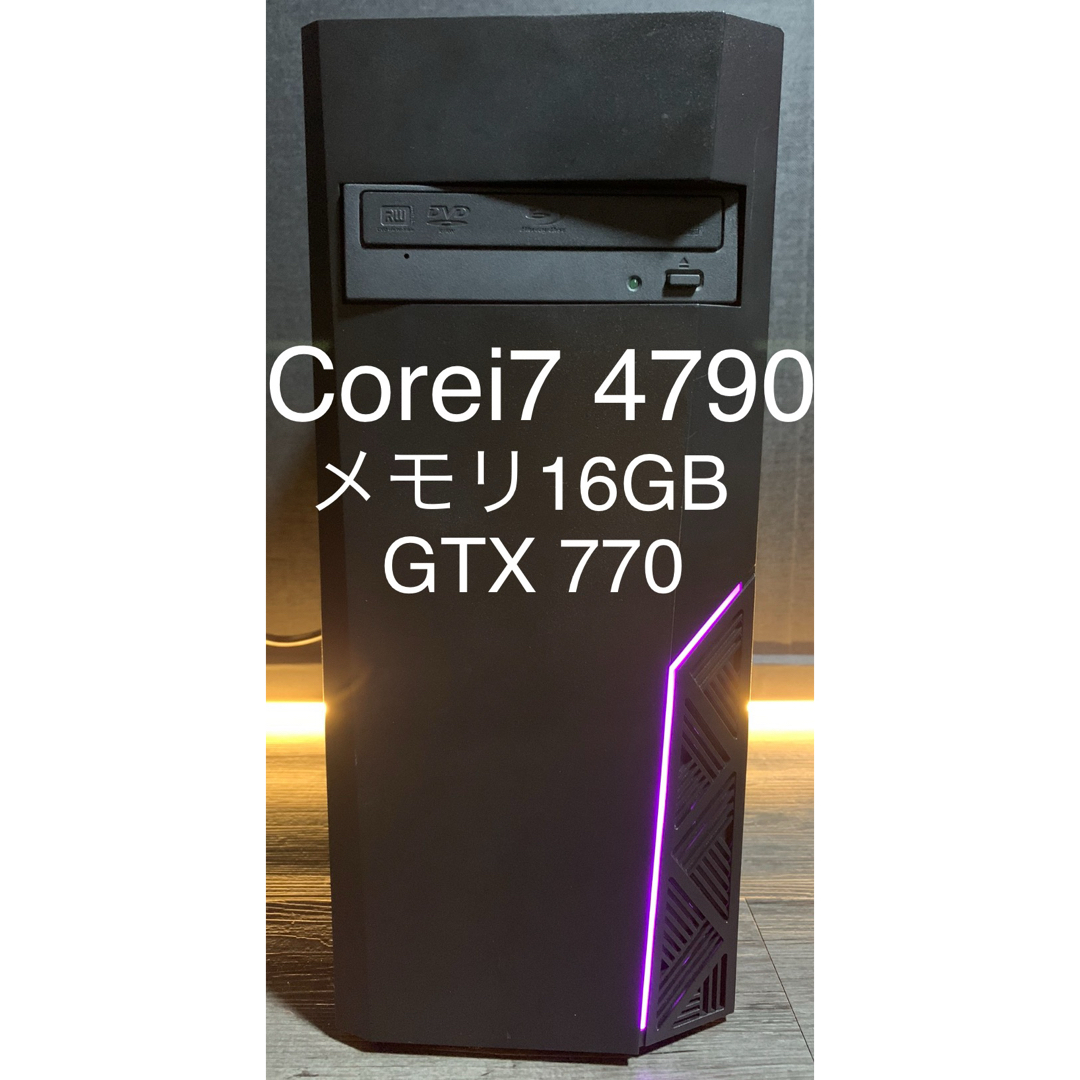 デスクトップPC/corei7-4790/16GB/GTX 970/SSD128core i7-4790」の人気