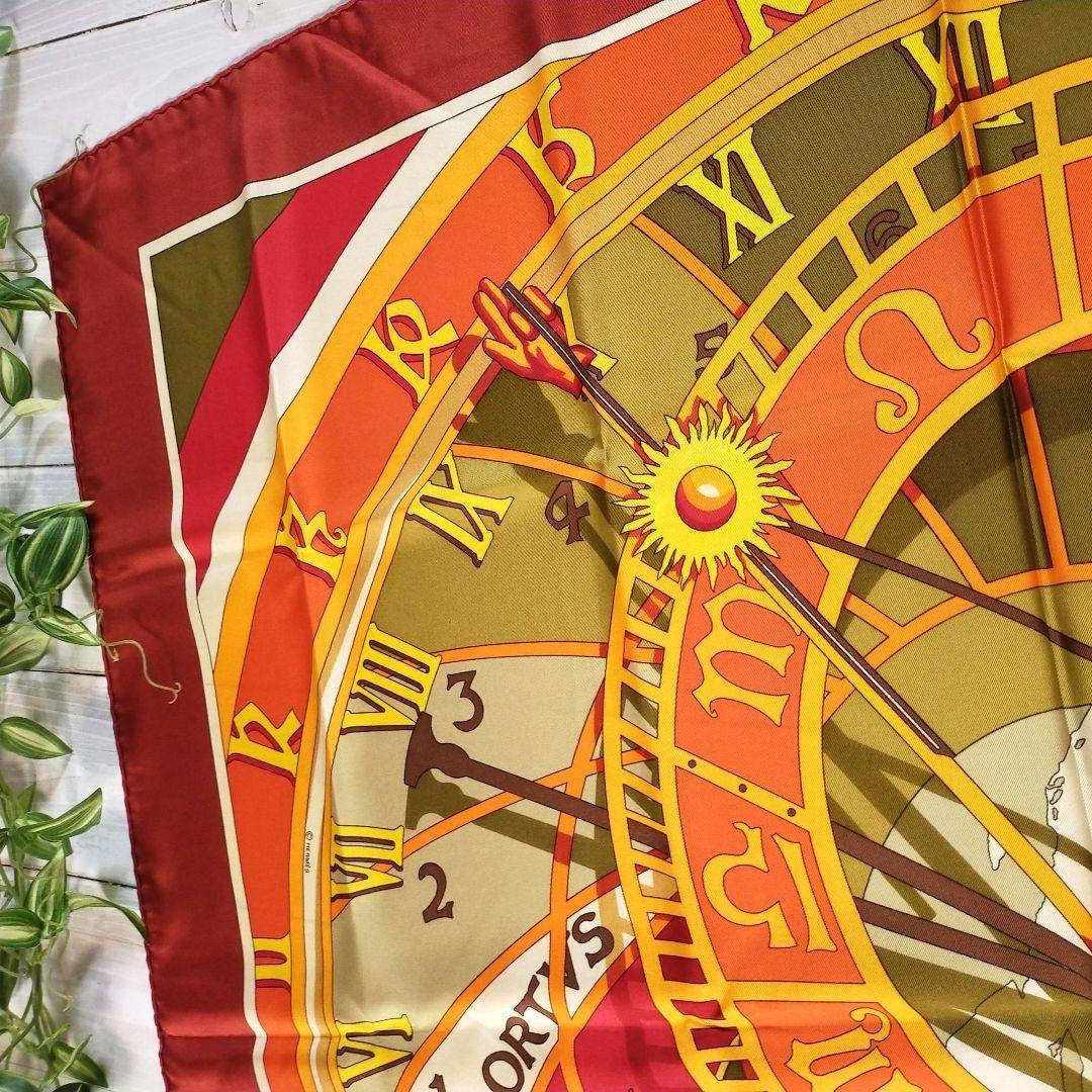 ☘️美品☘️ HERMES 時の仕掛け カレ90