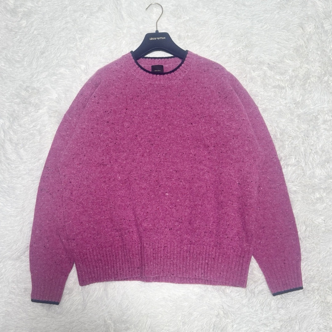 24年 極上美品 Spick & Span ロゴ インターシャニット 定価2万の通販は