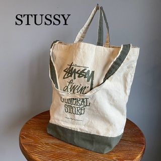 STUSSY - STUSSY ステューシー トートバッグ メッシュ ビーチ バッグ