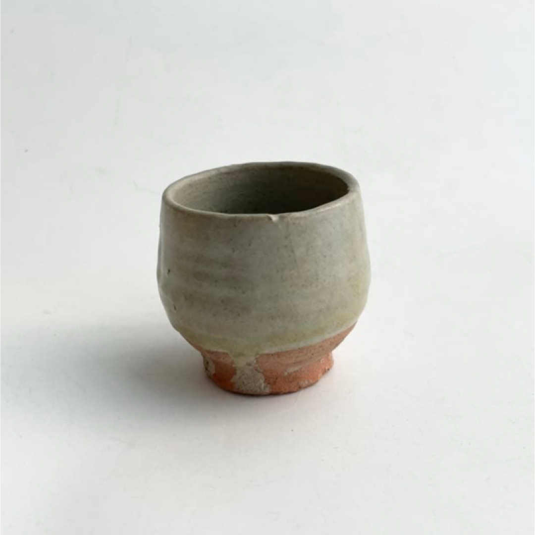 骨董 アンティーク スンコロク 小杯 酒器 酒盃 宋胡録 タイ古陶磁