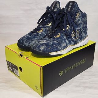 Zumba - ZUMBA Energy Boom US10 デニム ダンスシューズ 27 ②の通販