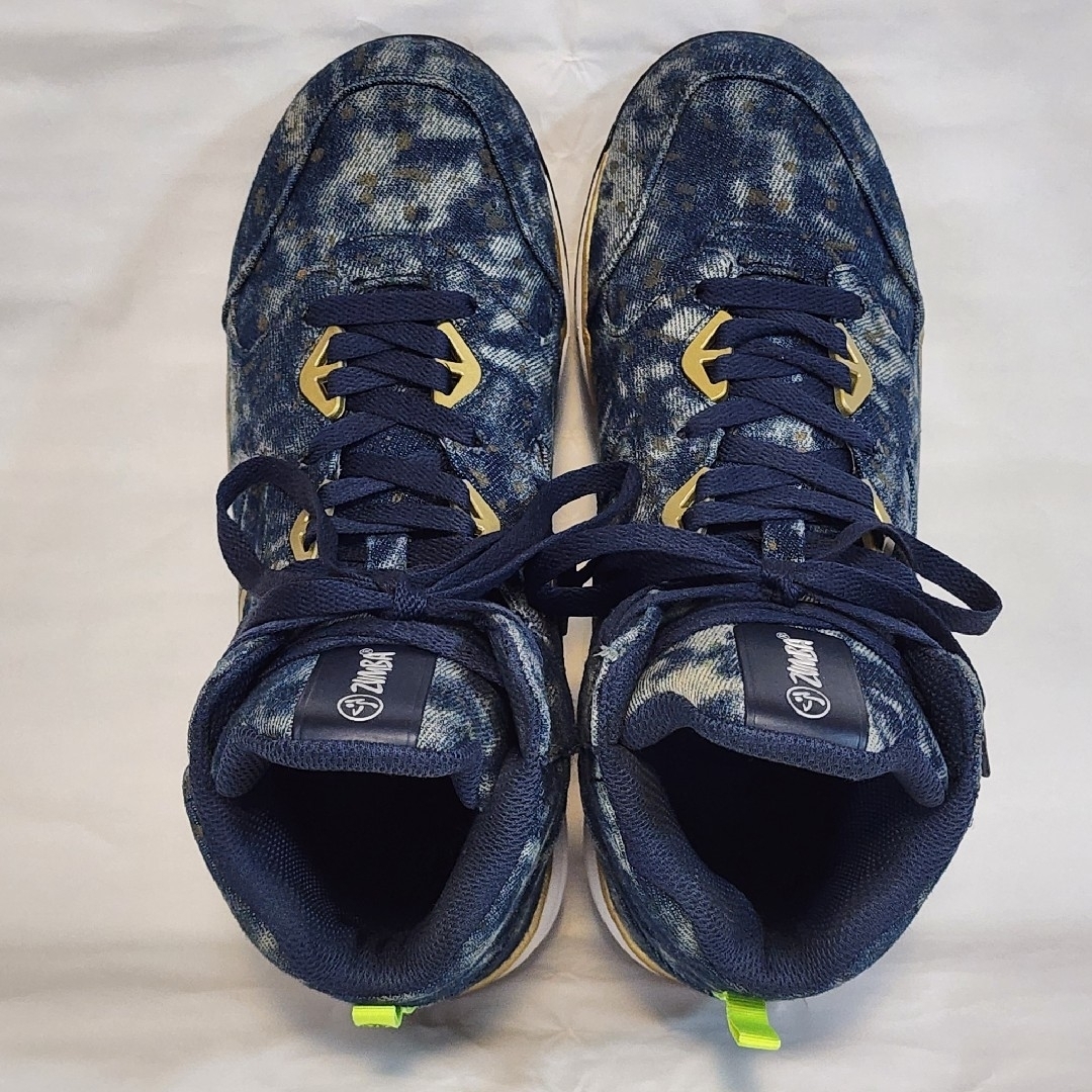 Zumba - ZUMBA Energy Boom US10 デニム ダンスシューズ 27 ②の通販