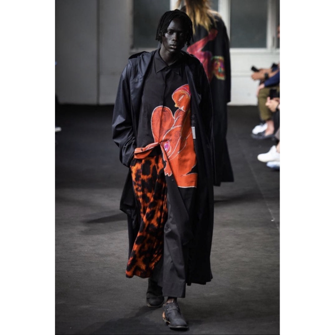 Yohji Yamamoto プールオム19ss 朝倉優佳 ロングシャツ