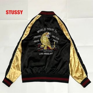 STUSSY - 美品stussy リバーシブルスカジャンLの通販 by サトリ's shop