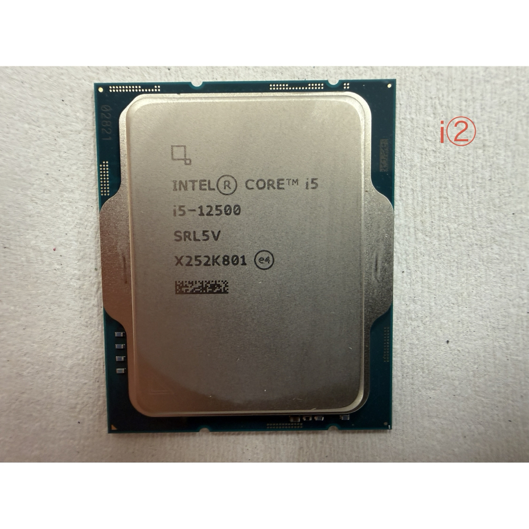 i② intel Core i5-12500 LGA 1700 CPUファン付き i② intel Core i5