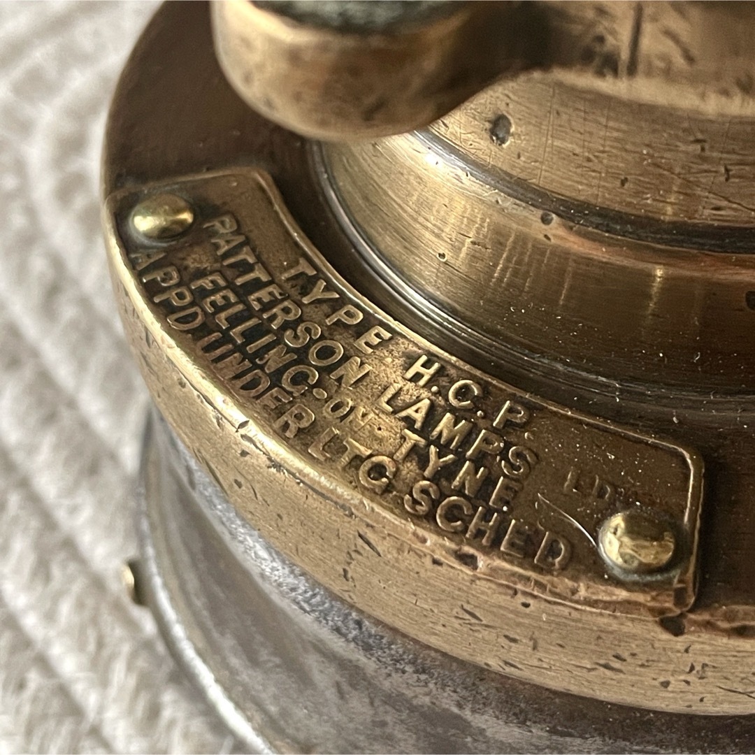 Patterson パターソン HCP マイナーズランプ ランタン アウトドアの