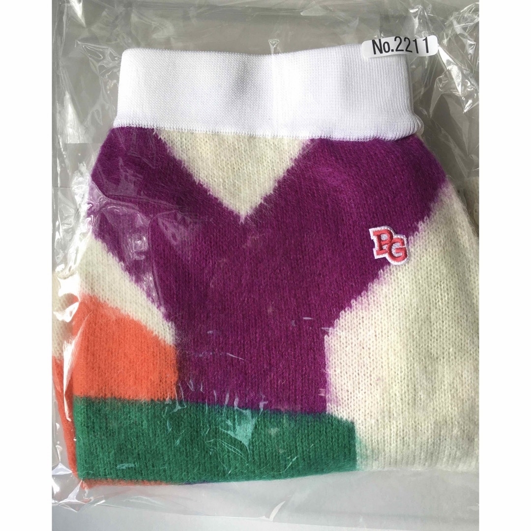 PEARLY GATES - 【PEARLY GATES】秋冬モヘヤ混 羊毛ニットスカート