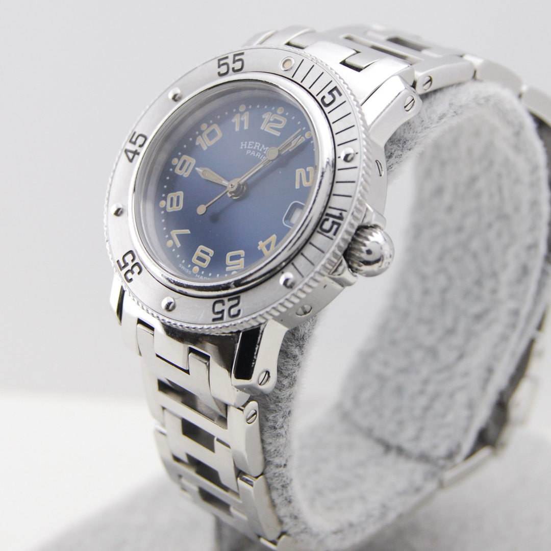 HERMES - HERMES エルメス クリッパーダイバー レディース腕時計 動作