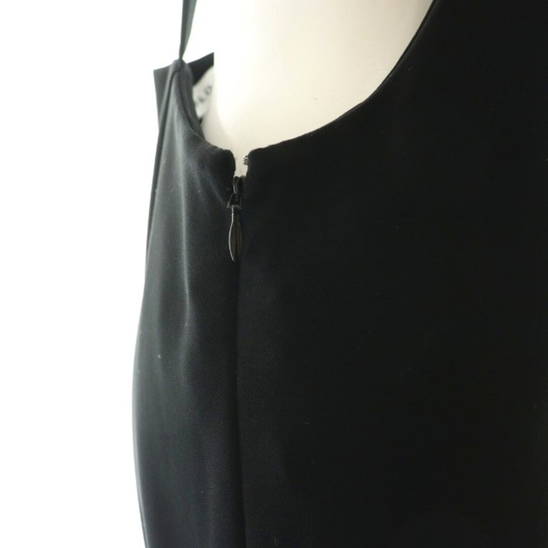 ENFOLD - エンフォルド ダブルサテン サロペットDRESS ドレス