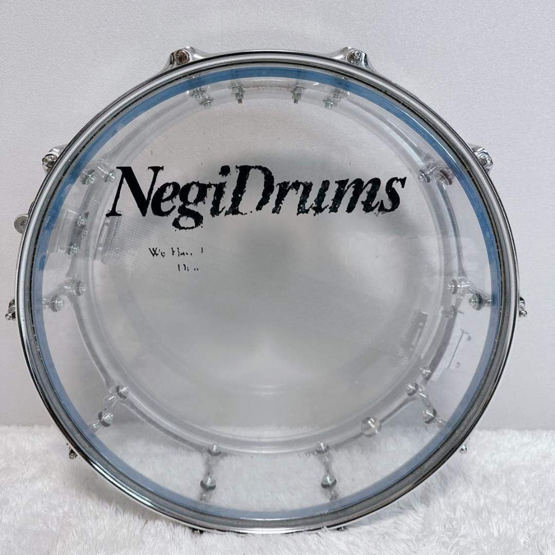 希少 NegiDrums ネギドラムス アクリル スネアドラム アクリル仕様