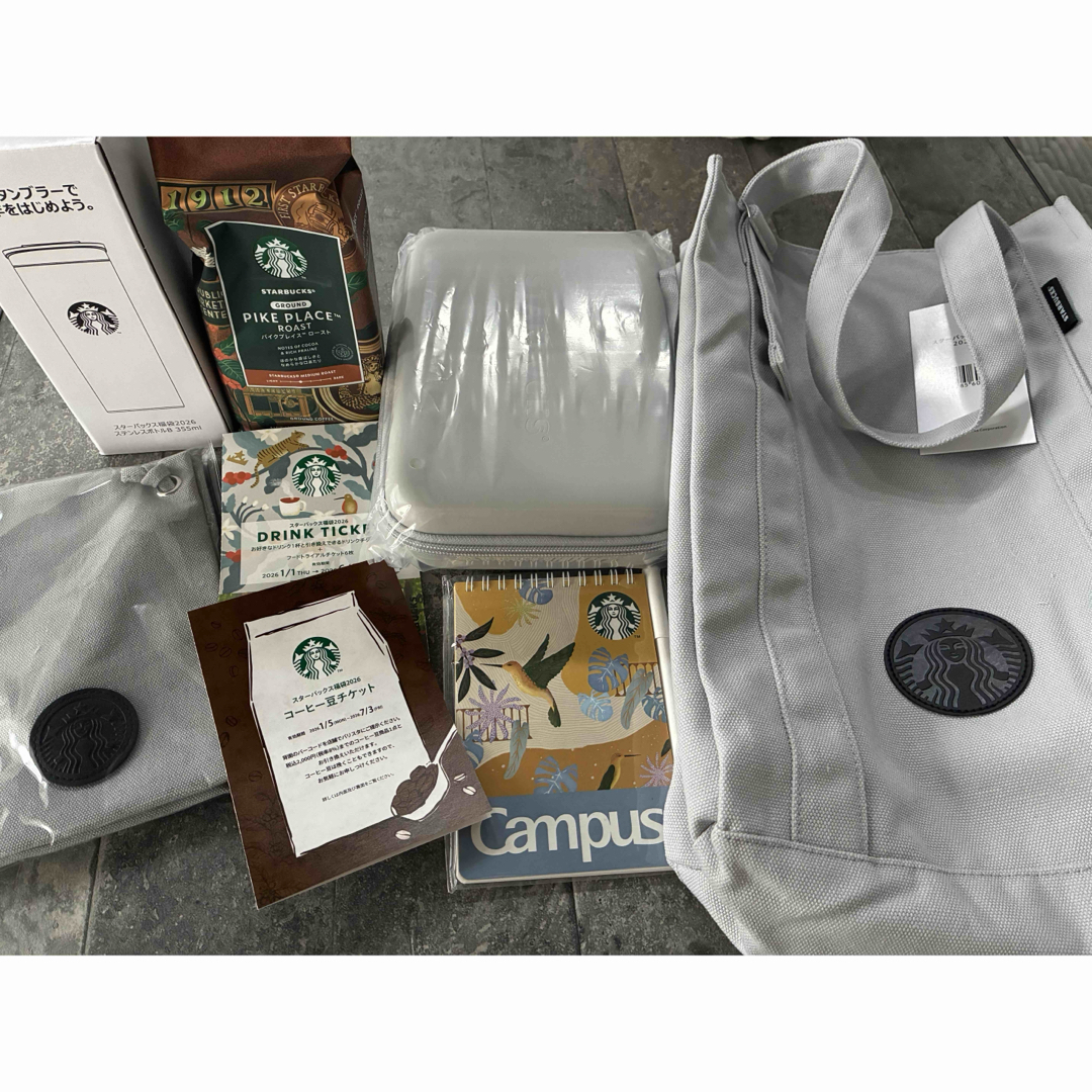 Starbucks - スタバ福袋 2026年 抜き取り無しの通販 by a-chyn