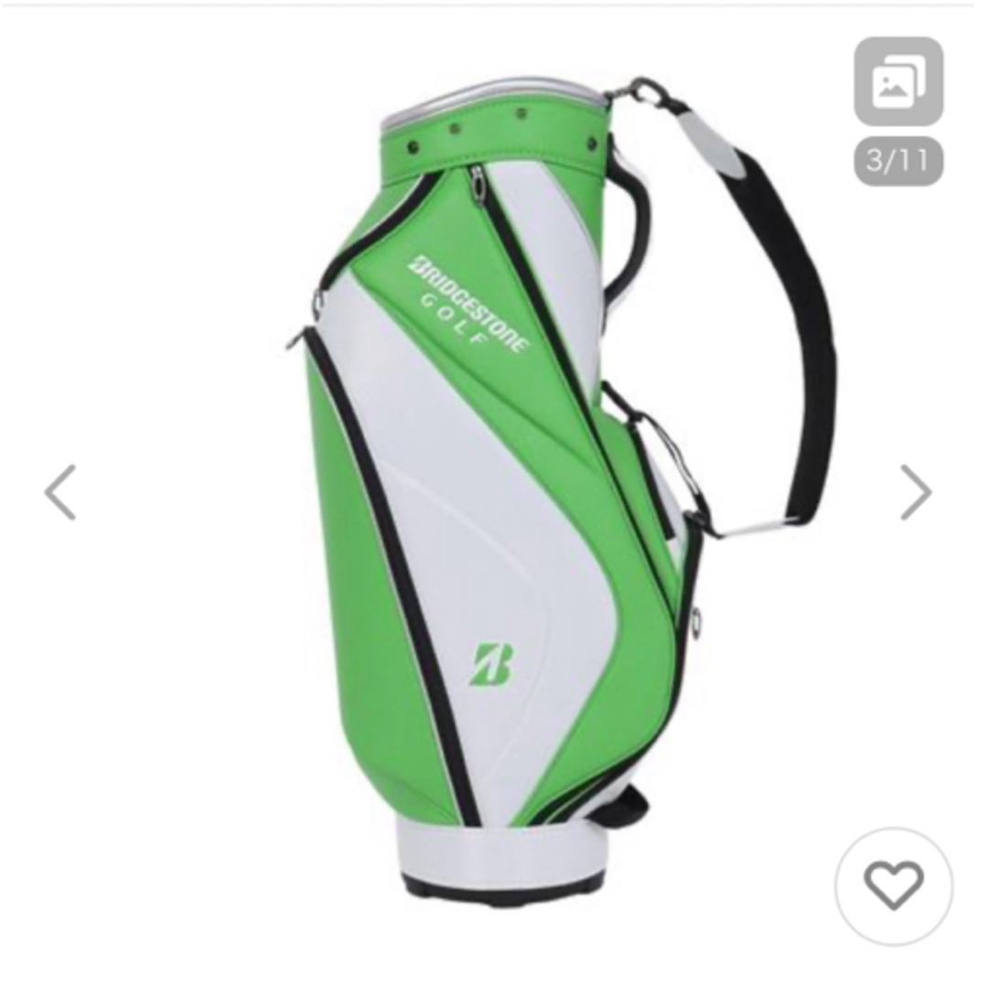 BRIDGESTONE - BRIDGESTONE キャディバッグ CBG422 グリーンの通販 by