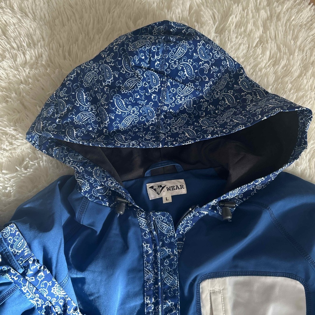 超極品！S-WEAR ウェア L上下セット スノーボード 男女兼用 ペイズリー