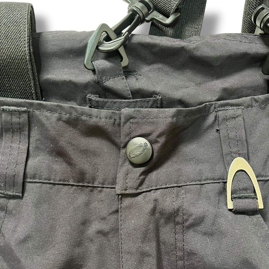 OAKLEY スノーパンツ スノボー y2k テック サスペンダー ブラック