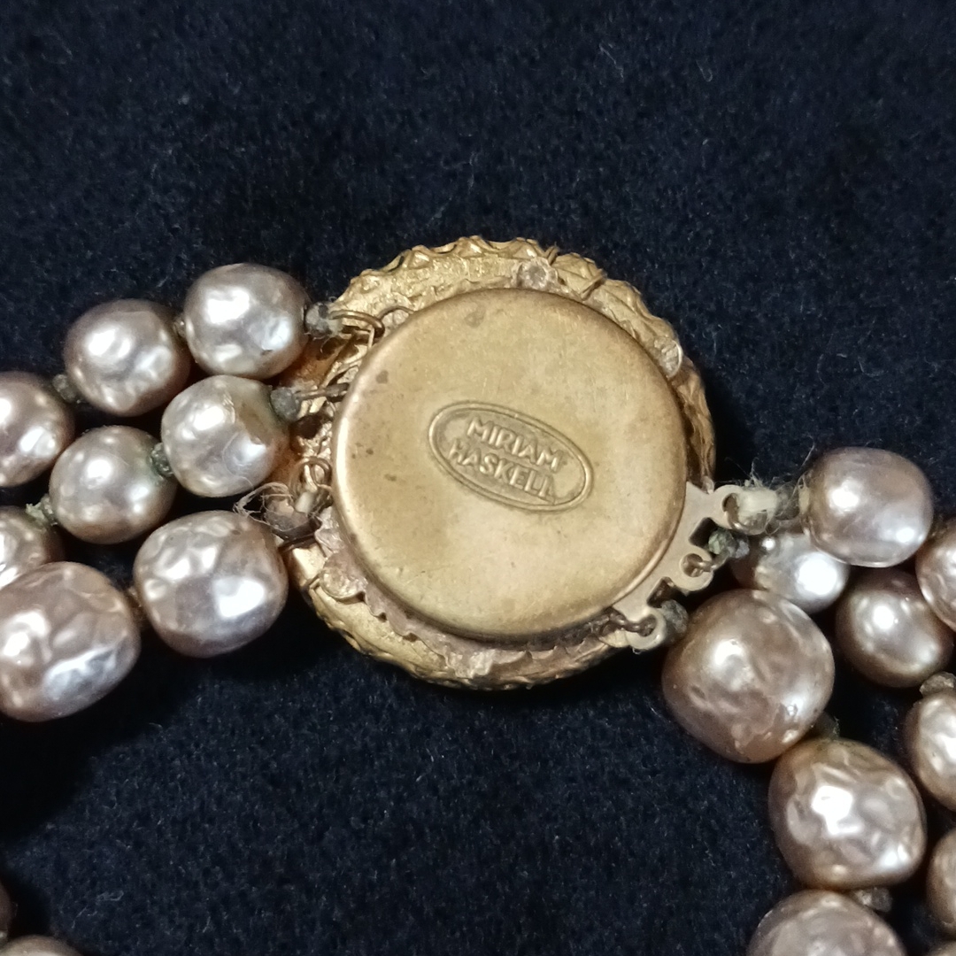 MIRIAM HASKELL - 希少☆ミリアムハスケル ブレスレットの通販 by