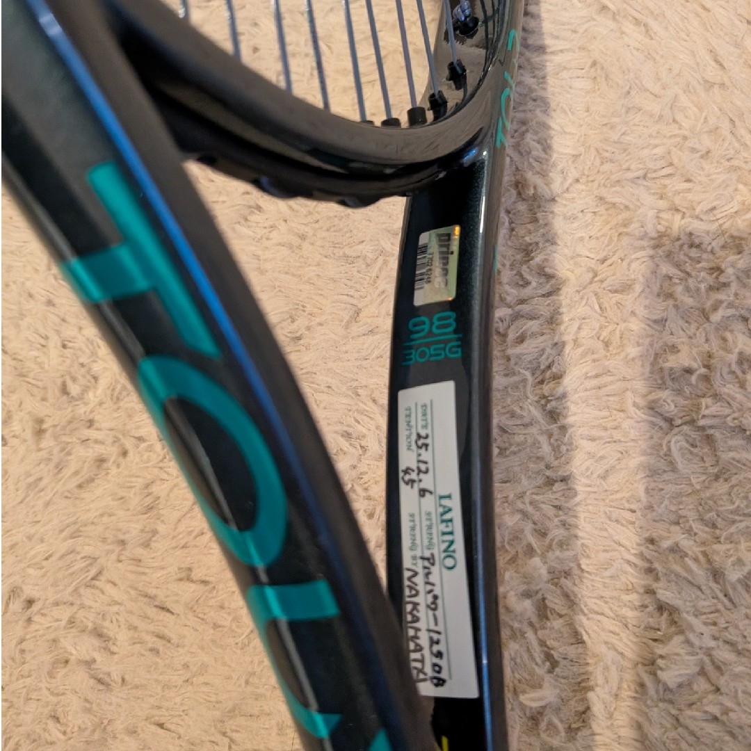 ウラユキ 超美品 プリンス 2025ツアー98 グリップサイズ2 ツアー98