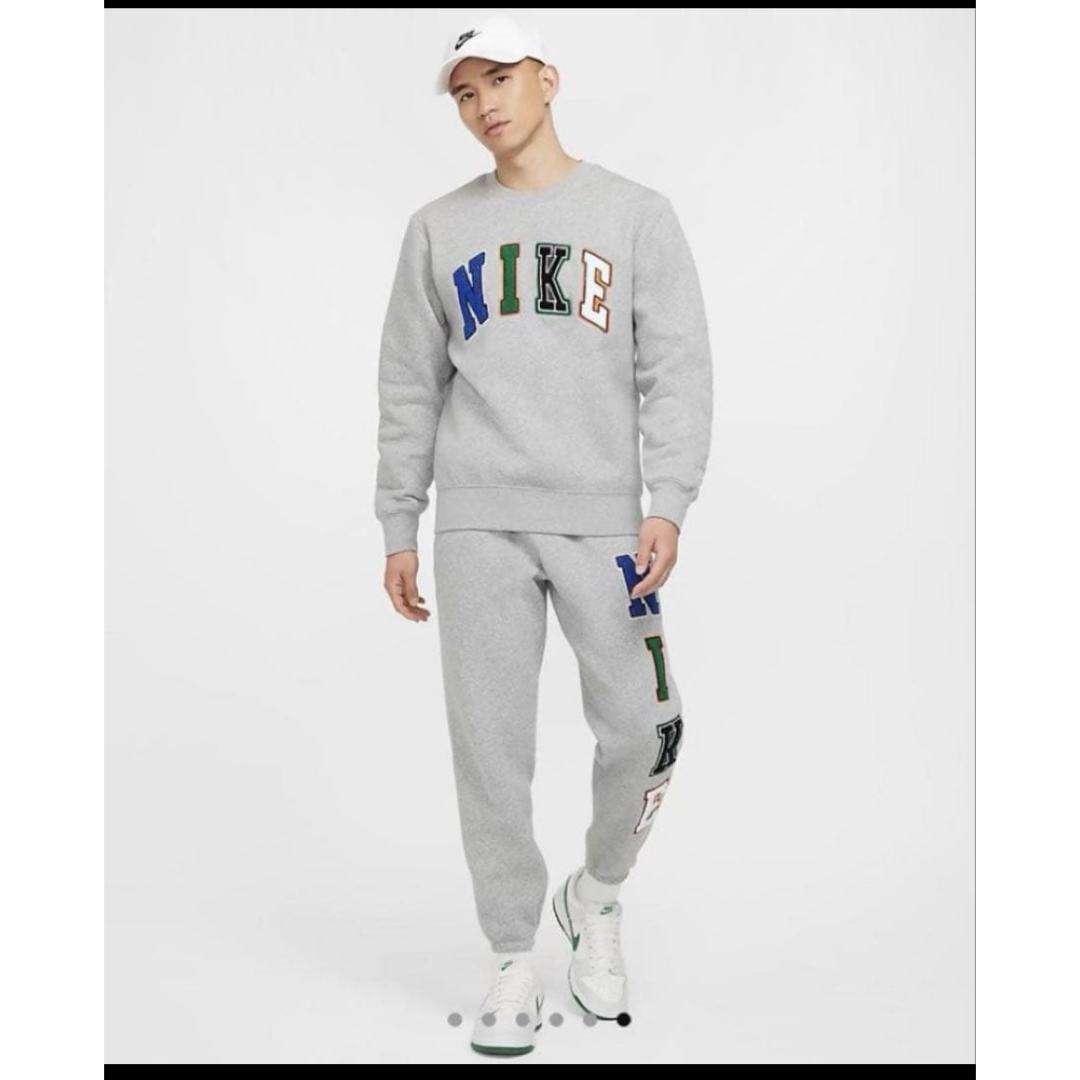 NIKE - 【Mサイズ】NIKE上下セットアップ ロゴボア グレー ナイキ 新品