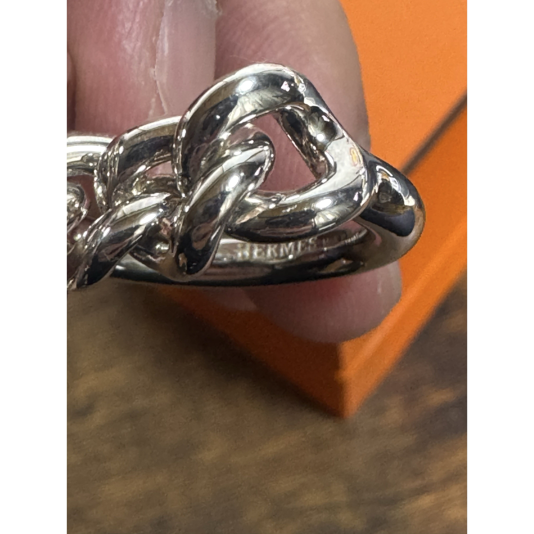 HERMES エルメス クロワゼット リングGM 53 使用数回