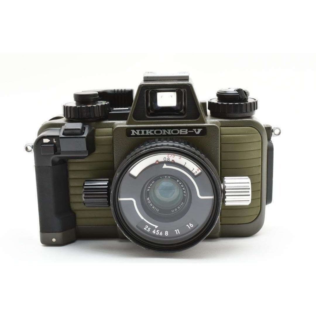 Nikon - 希少 Nikon NIKONOS-V モスグリーン 水中カメラ フィルム