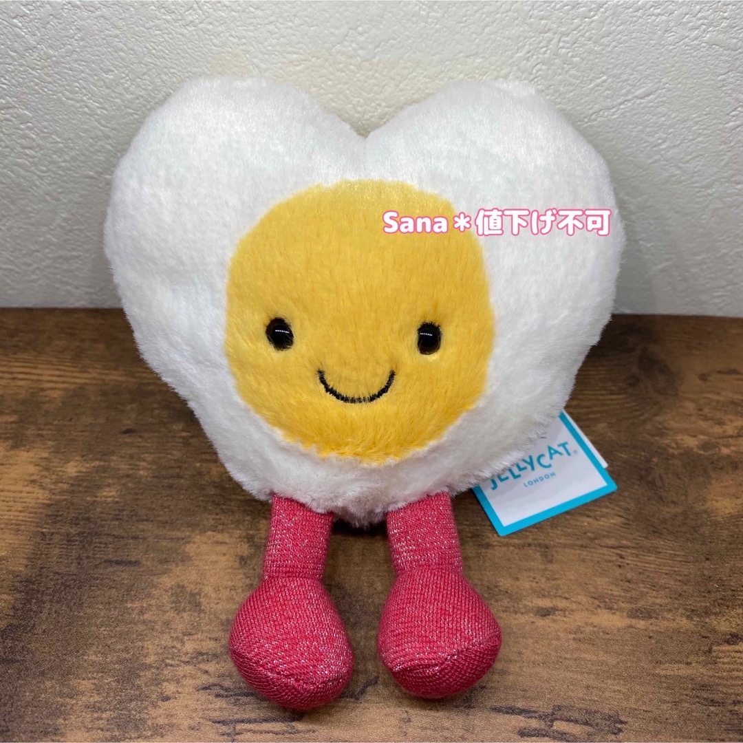 JELLY CAT - 新品 ジェリーキャット ゆでたまご たまご ハート