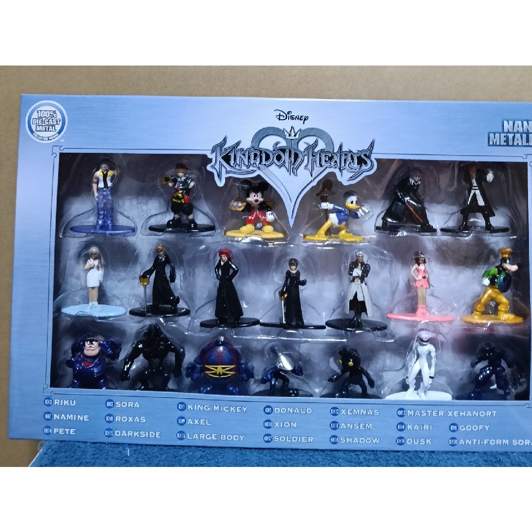 キングダムハーツ ナノ メタルフィギュア