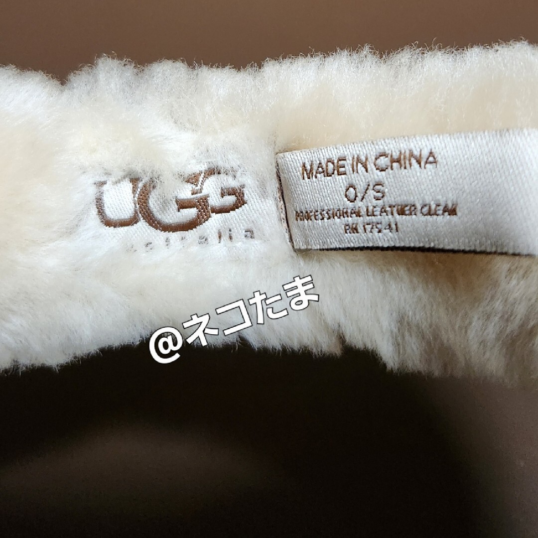 UGG - 【ほぼ新品】UGG Earmuffs Chestnut イヤマフの通販 by ねこたま