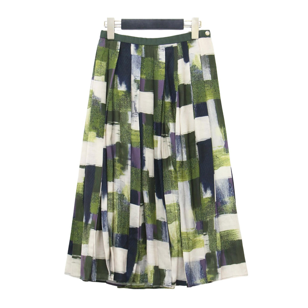 Drawer - DRAWER ドゥロワー スカート グリーン系 サイズ:40(L