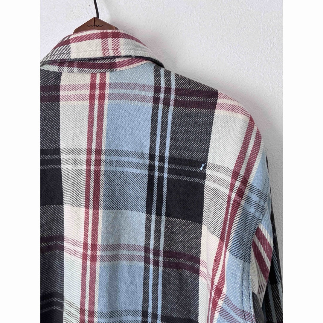 70's FROSTPROOF ネルシャツ ヘビーネルシャツ ボロ ダメージ