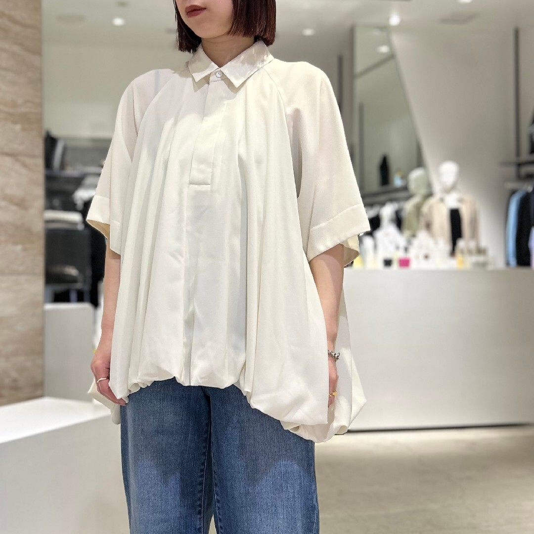 ENFOLD - ENFOLDエンフォルド BALOON HALF-SLEEVE BLOUSEの通販 by