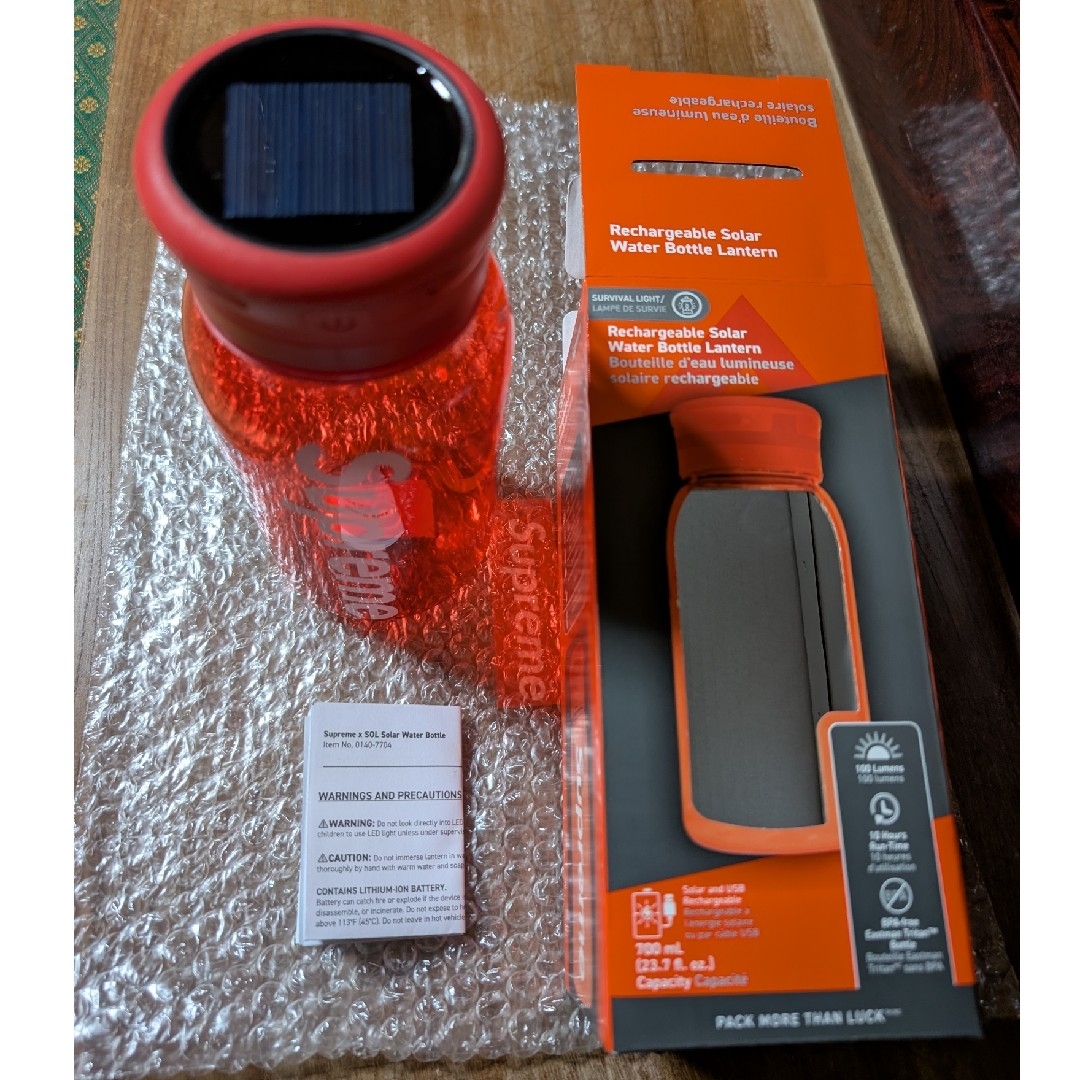 Supreme - Supreme SOL Water Bottle Lanternの通販 by ken2-k's shop