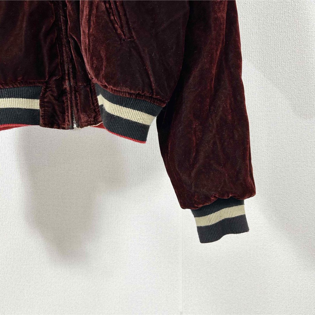 VINTAGE - アーバンヒルズスカジャンU73リバーシブルベロア別珍