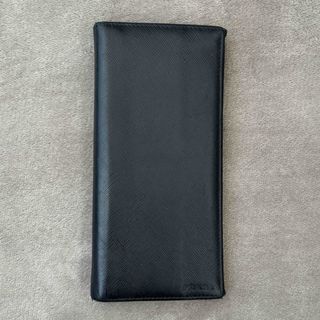 PRADA - プラダラウンドファスナー長財布 オーガナイザーブルー 1ML188