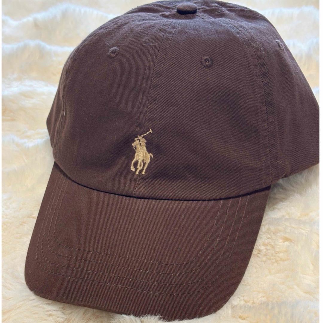 POLO RALPH LAUREN - ポロラルフローレン ブラウンキャップの通販 by