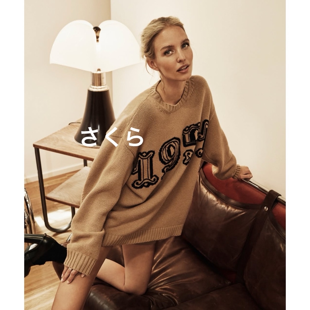 Max Mara - MAX MARA ウールカシミヤオーバーサイズ ニット1951