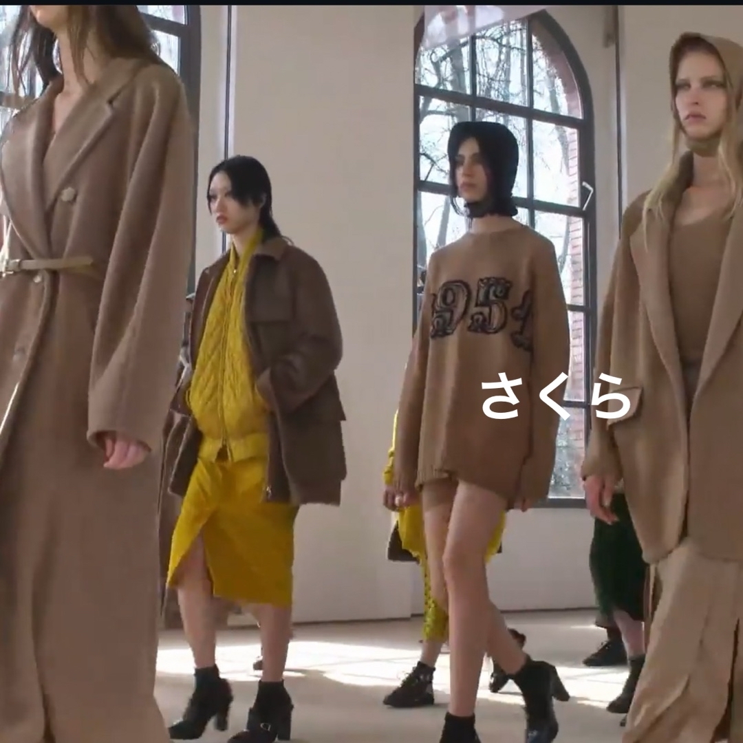 Max Mara - MAX MARA ウールカシミヤオーバーサイズ ニット1951