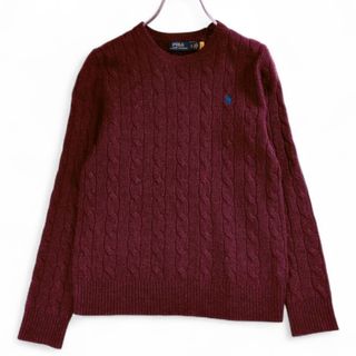 POLO RALPH LAUREN（ニット/セーター ・ レッド/赤色系）のフリマ