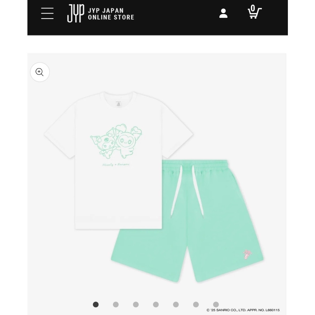 サンリオ - twice ミナ サンリオ クロミ セットアップ mina Tシャツ