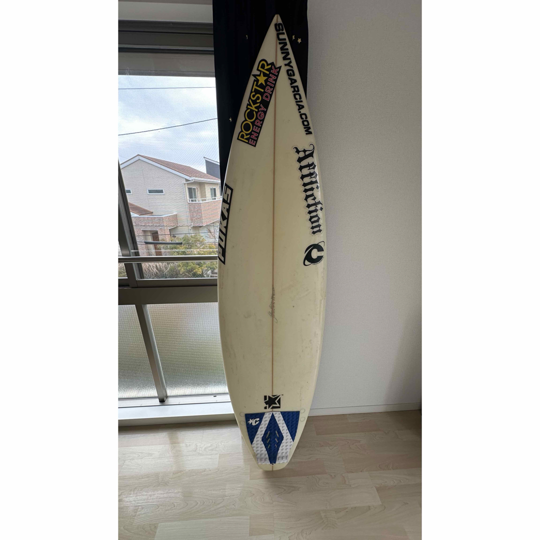 Pukas サーフボード 3フィン 白色の通販 by kiyo001234's shop｜ラクマ