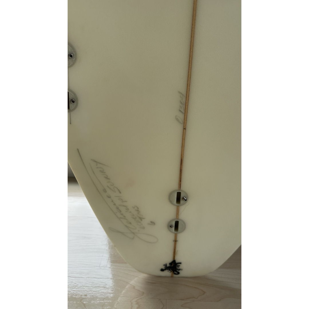 Pukas サーフボード 3フィン 白色の通販 by kiyo001234's shop｜ラクマ