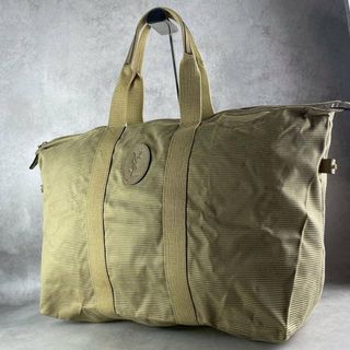 Yves Saint Laurent - 美品 イブサンローラン ボストンバッグ ネイビー