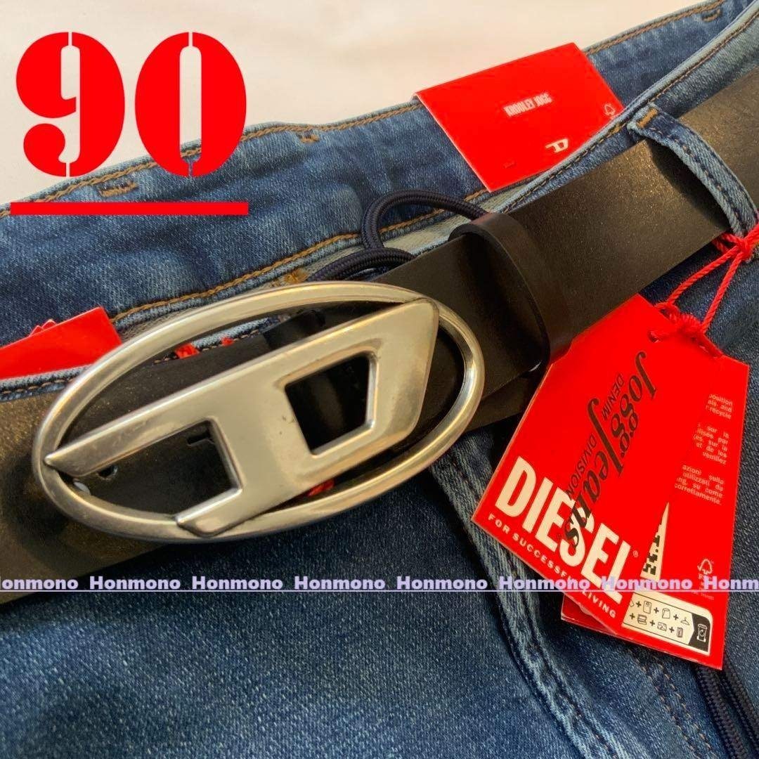 DIESEL - 新品 DIESEL B-1DR X08516 90 ベルト ユニセックス 保存袋の