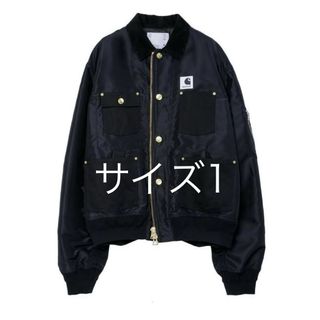 sacai - sacai サカイ 21SS ニット切替 ライダース ジャケット サイズ1