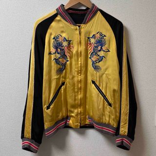 DENIME - レア！DENIMEドゥニーム リバーシブルスカジャン孔雀柄