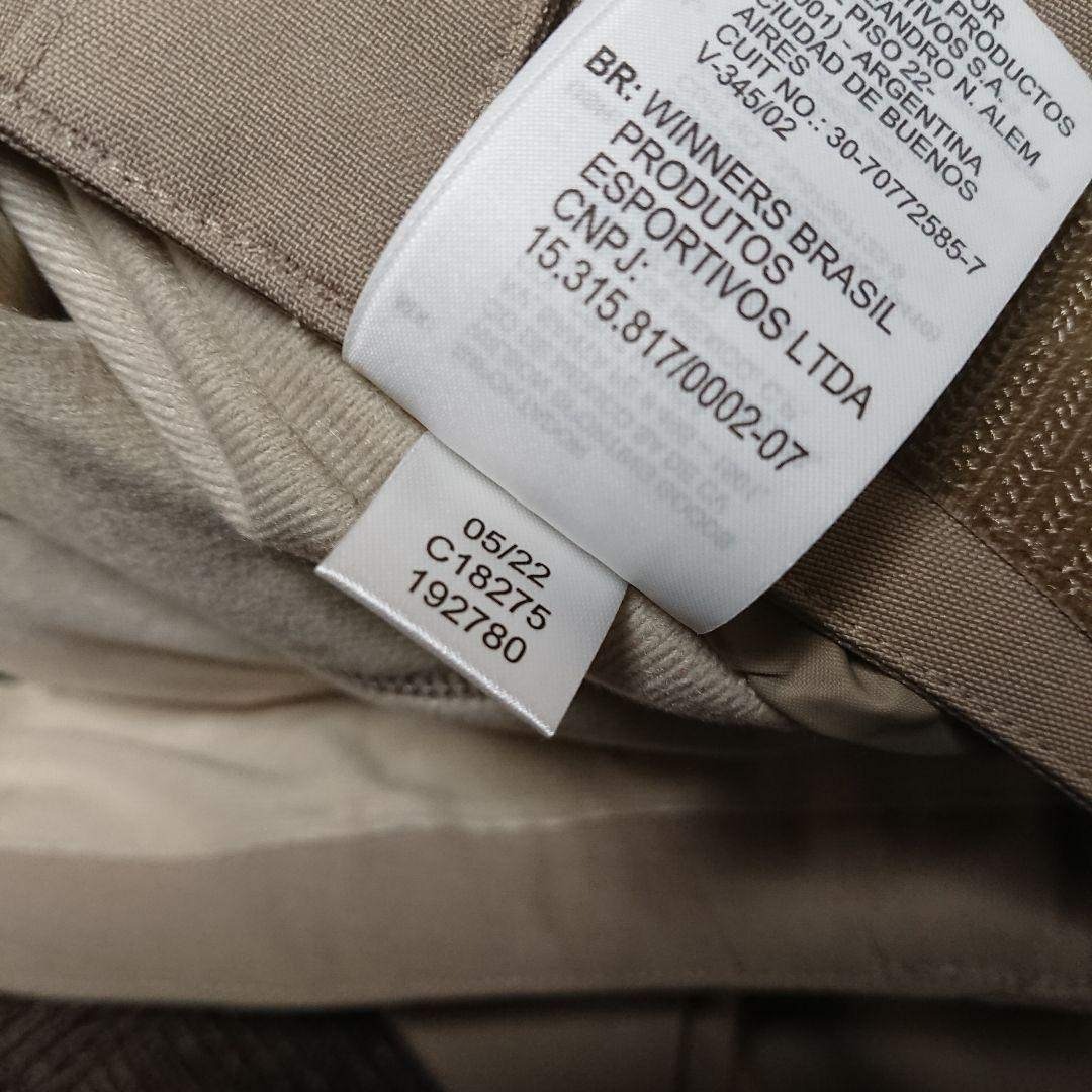 SALOMON - 送料無料【SALOMON】ベージュ無地スキーパンツ Lの通販 by