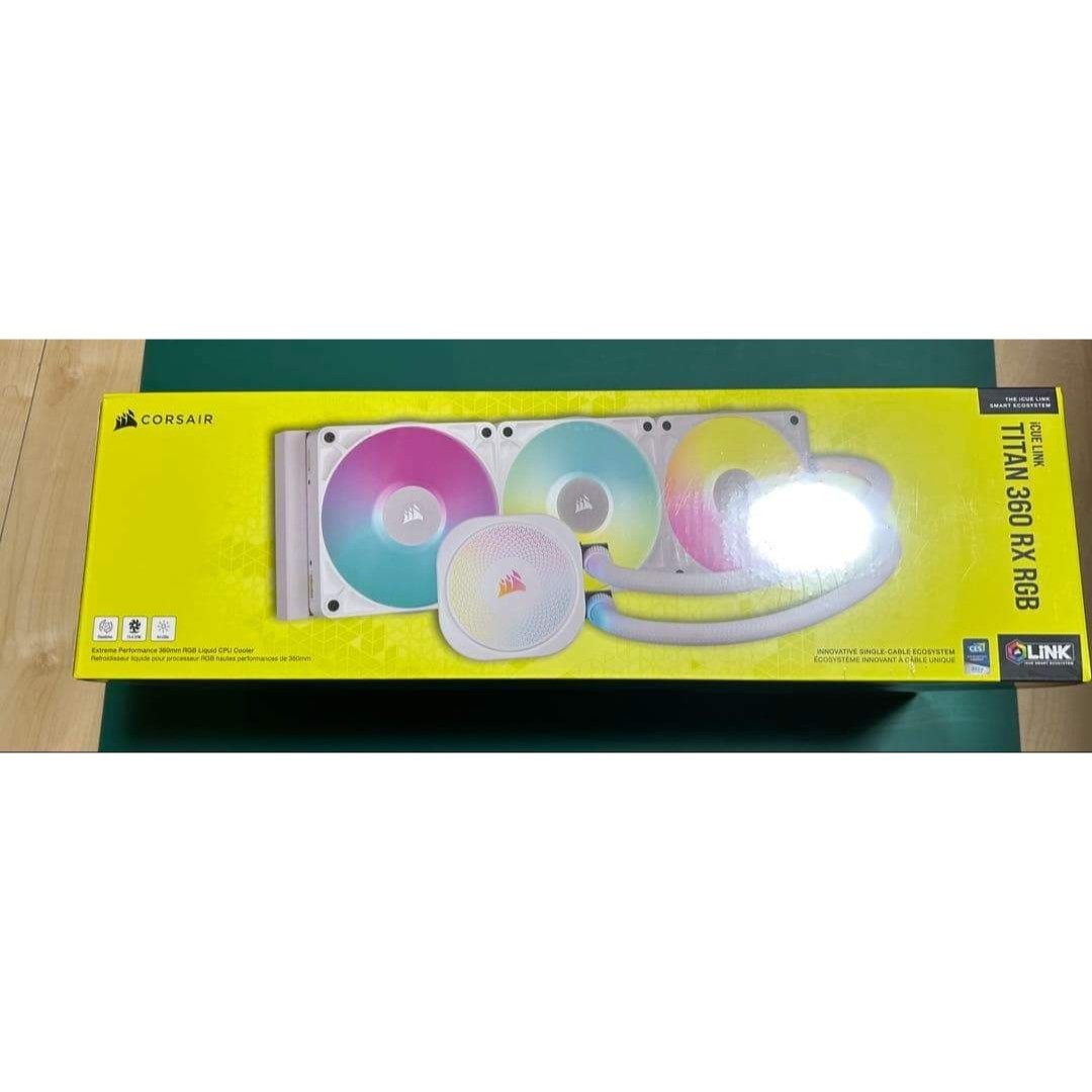 CORSAIR TITAN 360 RX RGB 新品未開封の通販 by Unu's shop ｜ラクマ